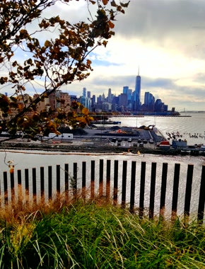 El Hudson desde Little Island