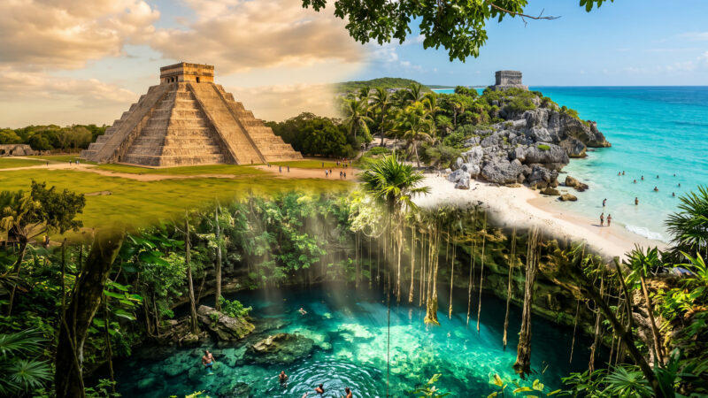 Riviera Maya: Chichén Itzá, un cenote y las ruinas de Tulum