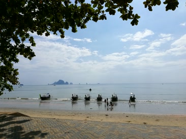 Las barcas de cola larga de Ao Nang