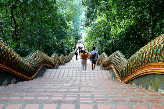 La escalinata de la naga