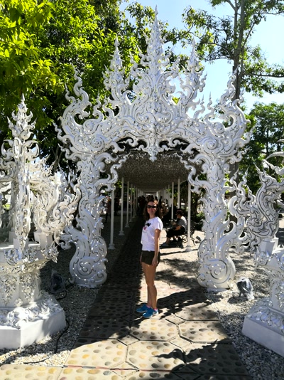 La entrada al templo
