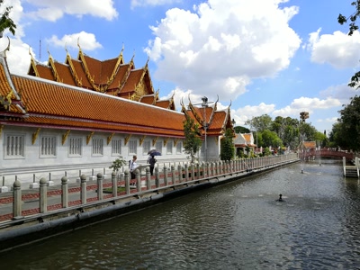 El canal del Templo de Mármol